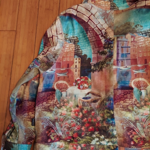 Classic scenery jacket by IMPULSE made in usa 2x - Picture 3 of 4